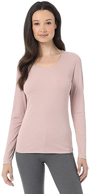 Photo 1 of 32 DEGREES Heat Womens Ultra Soft Thermal Midweight Baselayer Scoop Top XXL