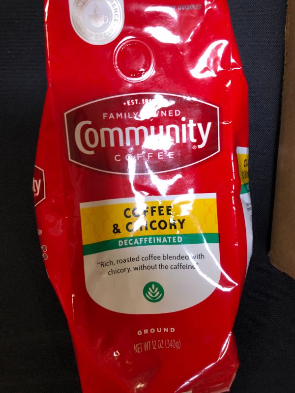 Photo 3 of Community Coffee Coffee and Chicory Medium-Dark Roast Decaf Ground Coffee, 12 Ounce Bag--bb May 2022 with Cafe La Llave Nespresso coffee Capsules, Intensity 11 Compatible with Nespresso OriginalLine Machines (10 Count)--bb Jan 2022

