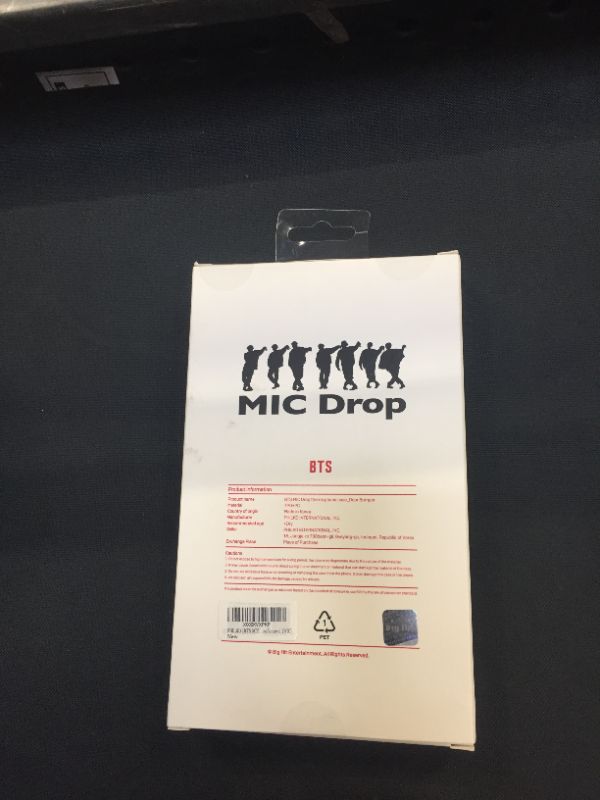 Photo 4 of [BTS MIC Drop Theme Door Bumper Case] Officially Licensed Product, Designed for iPhone11, Cardholder, Protective case, TPU & PC Back Cover for Shock Resistant (MIC)
(FACTORY SEALED)