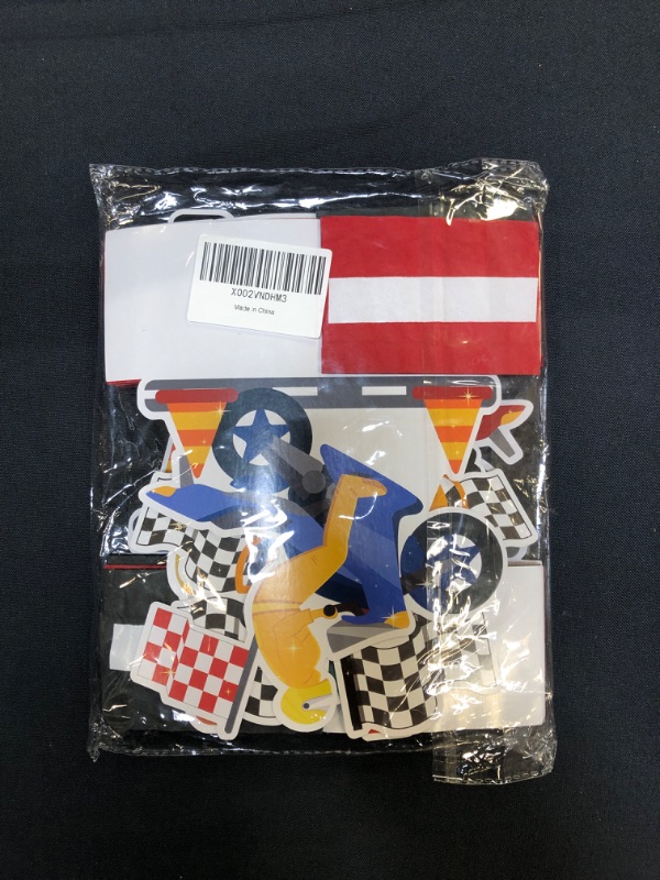 Photo 1 of Kyson 7 Pieces Dirt Bike Motorcycle Racing theme Party Decoration Motocross Game Table Centerpieces Honeycomb for Man’s or Boy’s Happy Birthday Party Supplies