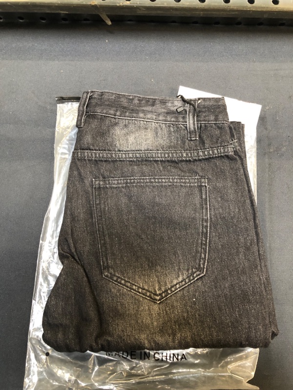 Photo 2 of MDJUCO Slim Fit Straight Distressed Destroyed Ripped Men Denim Jeans, Size 36
