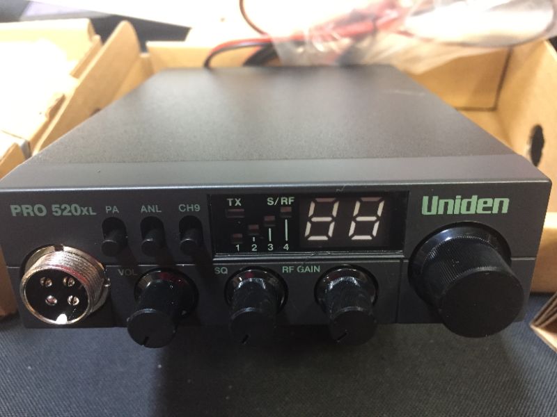 Photo 3 of UNIDEN PRO520XL 40-Channel 4-Watt Compact CB Radio