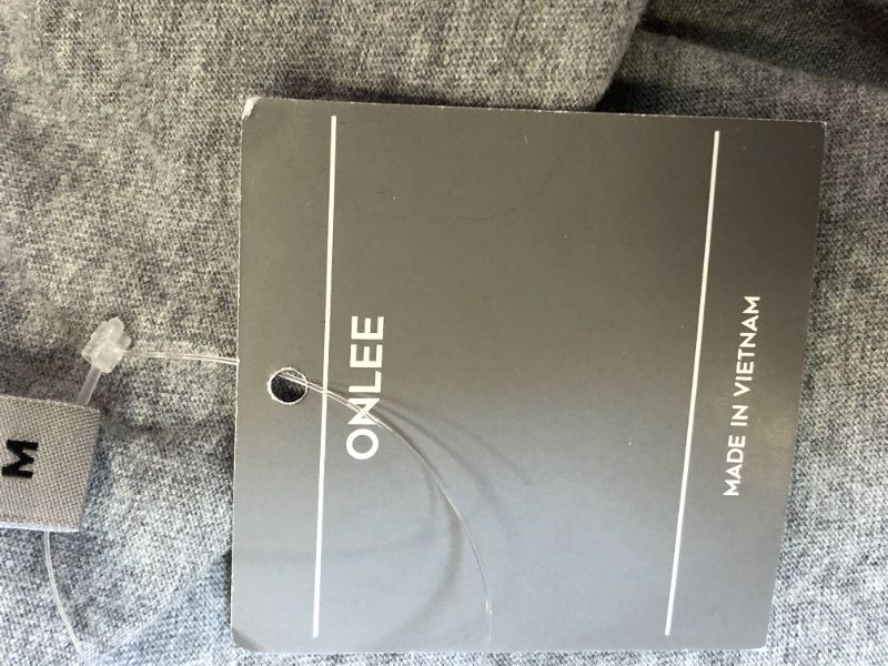 Photo 2 of ONLEE WOMENS GREY V NECK MEDIUM