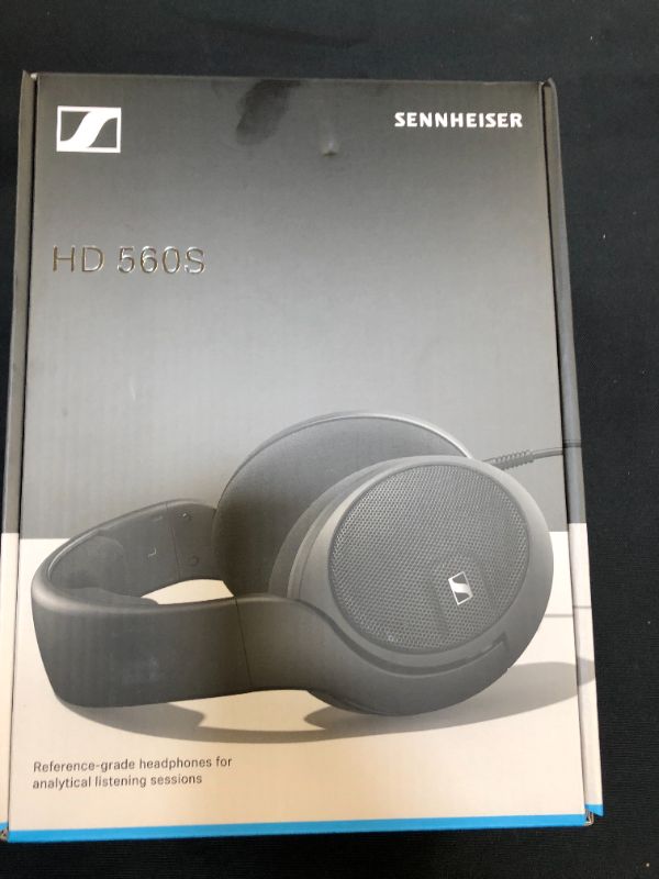 Photo 2 of Sennheiser HD 560 S Over-The-Ear Audiophile Headphones - Neutral Frequency Response, E.A.R. Technology for Wide Sound Field, Open-Back Earcups, Detachable Cable,

