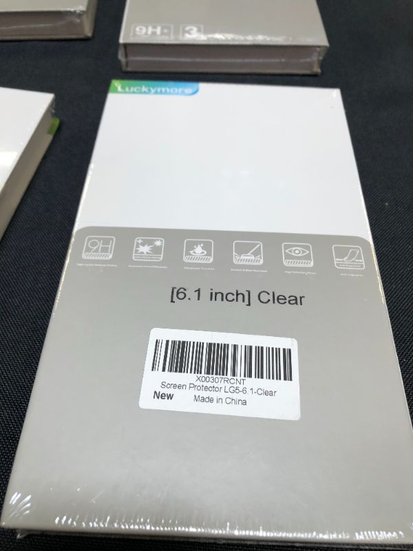 Photo 3 of Luckymore Compatible with iPhone 13 Screen Protector, Glass Screen Protector for iPhone 13 Pro 6.1 Inch 3-Pack 
