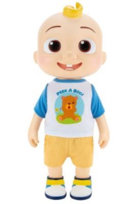 Photo 1 of CoComelon Deluxe Interactive JJ Doll Plush 2 pack

