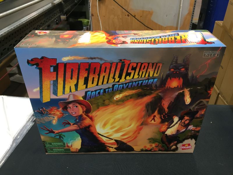Photo 1 of Goliath Fireball Island: Race to Adventure Board Game -- FACTORY SEALED -- BRAND NEW --
