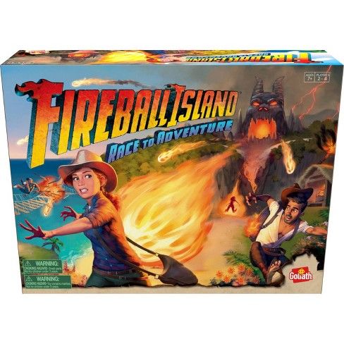 Photo 1 of Goliath Fireball Island: Race to Adventure Board Game -- FACTORY SEALED -- BRAND NEW --
