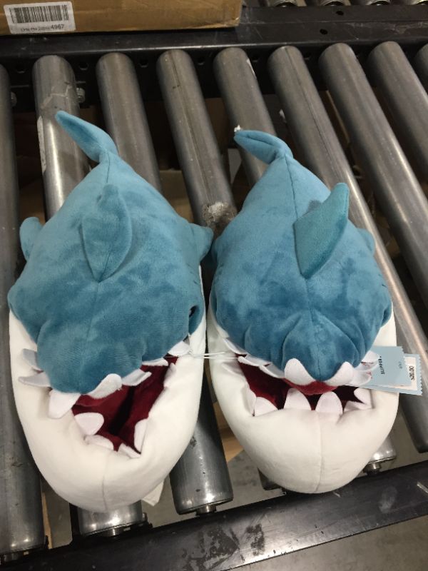 Photo 1 of Boys' Knox Shark Slippers - Cat & Jack™ Blue
SIZE 6/XL