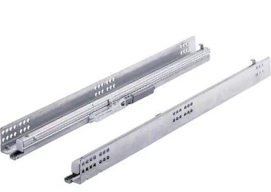 Photo 1 of 21 in. Full Extension Undermount Soft Close Drawer Slide Set 1-Pair (2 Pieces)
