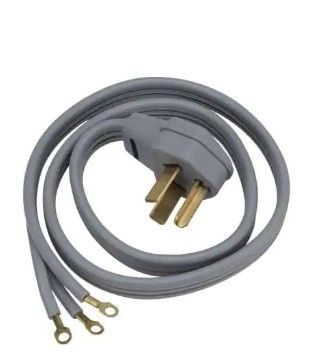 Photo 1 of 6 ft. 3-Prong 30 Amp Dryer Cord
