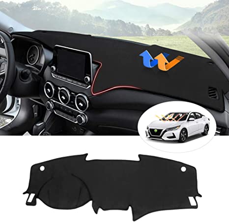 Photo 1 of Autorder Non-Slip Dashboard Cover for Nissan Sentra 2020 2021 2022 Dashboard Cover for Nissan Sentra 2020 2021 2022 Dashboard Protector Non-Glare
