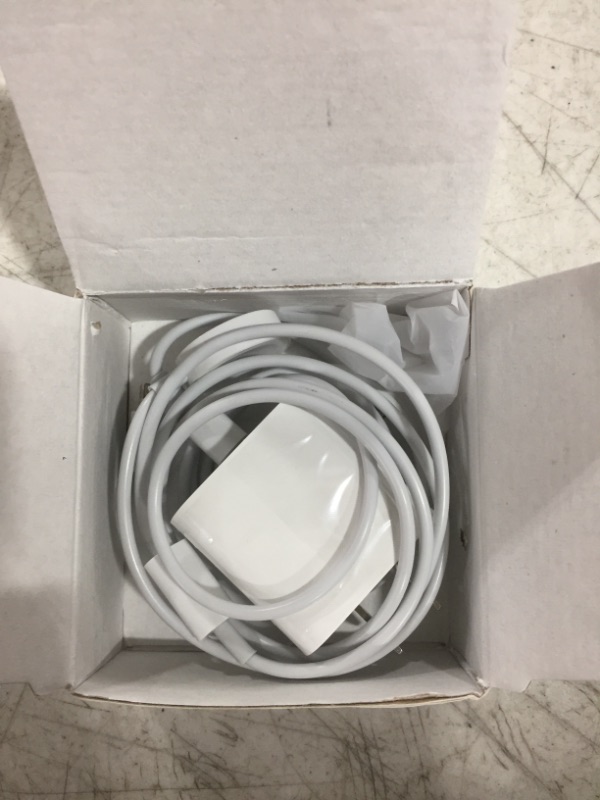 Photo 2 of USB C Charger. 20W Fast 2 in 1 Charging Station Cable (5FT) for Apple Watch 7 6 5 4 3 and for All iPhone 13/12/12 Mini/12Pro/12 Pro Max/11/11Pro/11 Pro (B093WX8LHX)
