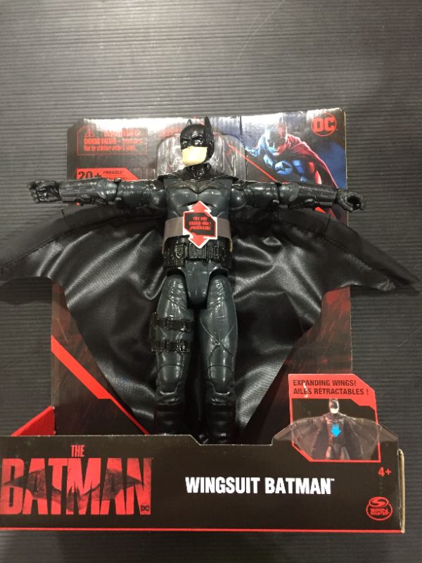 Photo 2 of DC Comics Batman 12-inch Wingsuit Action Figure with Lights and Sounds
