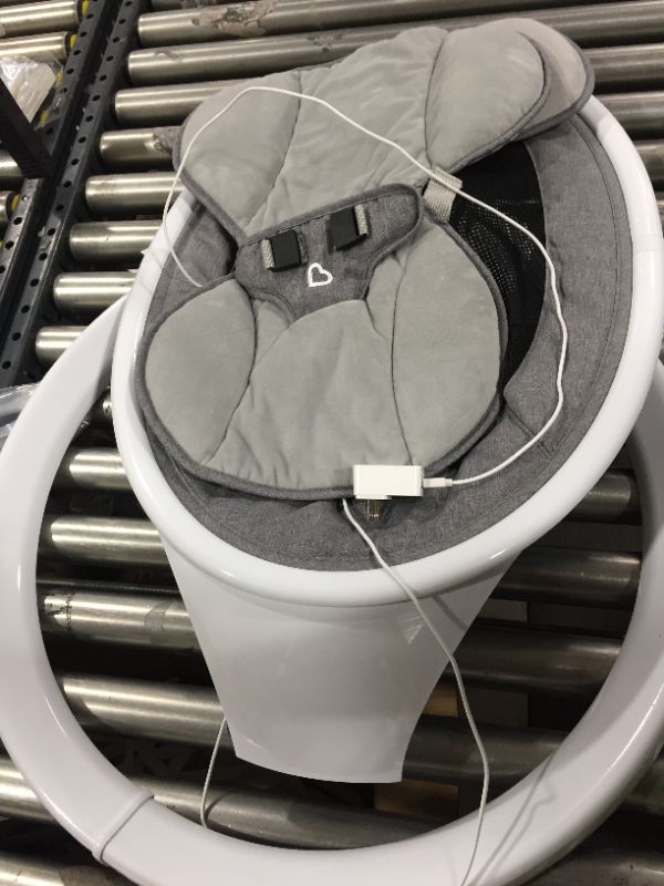 Photo 3 of Munchkin Bluetooth Enabled Lightweight Baby Swing with Natural Sway in 5 Ranges of Motion