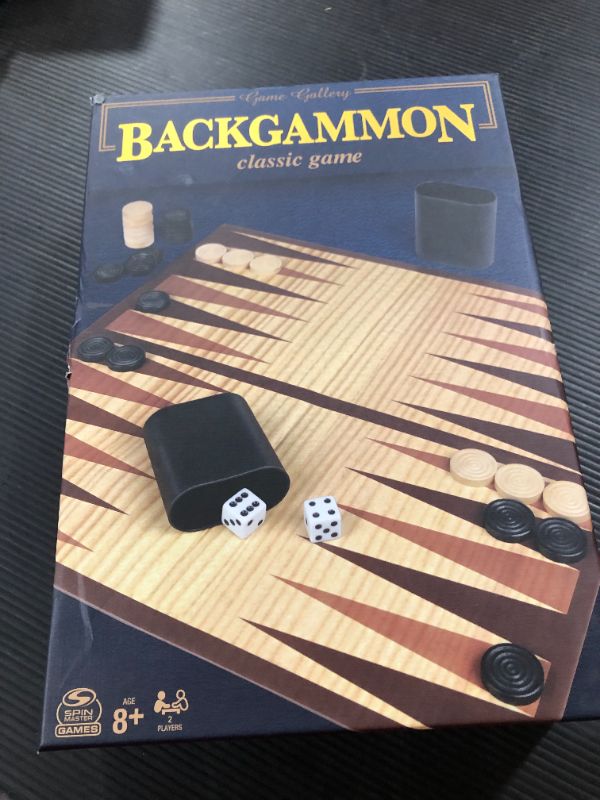 Photo 1 of Game Gallery Backgammon Classic Board Game - SEALED