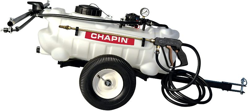 Photo 1 of Chapin 97600 12-Volt EZ Tow Dripless Sprayer, 15-Gallon
