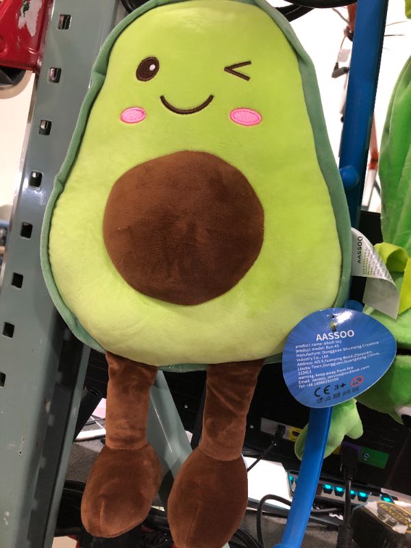 Photo 1 of 16.5 Inch Snuggly Stuffed Avocado Fruit Soft Plush Toy Hugging Pillow Gifts for Kids, Girl, Boy, and Friends Christmas