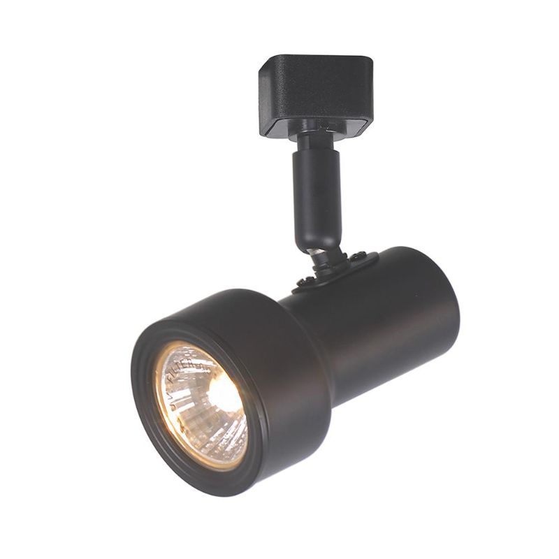 Photo 1 of 1-Light Black Mini-Step Linear Track Lighting Head
