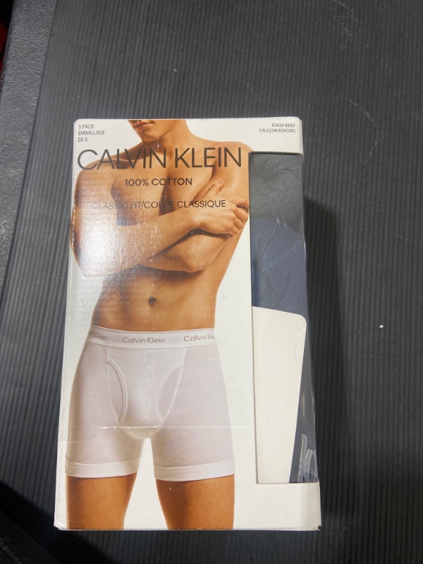 Photo 2 of Calvin Klein Men's Cotton Classics 5-Pack Boxer Brief
X LARGE 