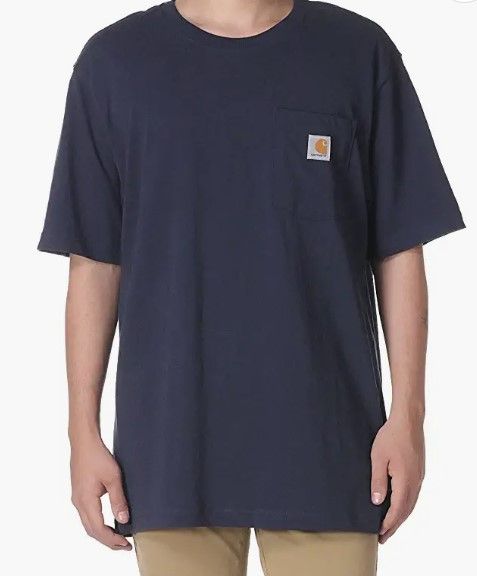 Photo 1 of Carhartt Mens Loose Fit Heavyweight Short-sleeve Pocket T-shirt
3XL 