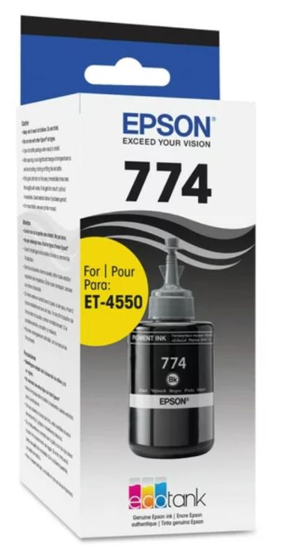 Photo 1 of Epson T774120 (774) Ink, Black
