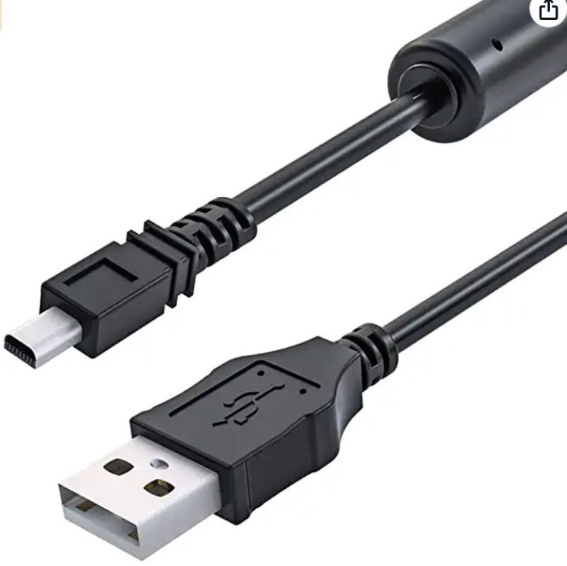 Photo 1 of UC-E6 USB Cable, Ancable 5-Feet USB Mini-B Universal Digital Camera Data Transfer Cord Charger Cable Compatible for CoolPix, L, D, P, Series Digital Camera
