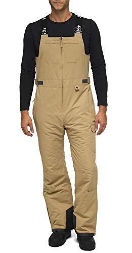 Photo 1 of Arctix Men's Avalanche Athletic Fit Insulated Bib Overalls, Khaki, Small/32" Inseam
