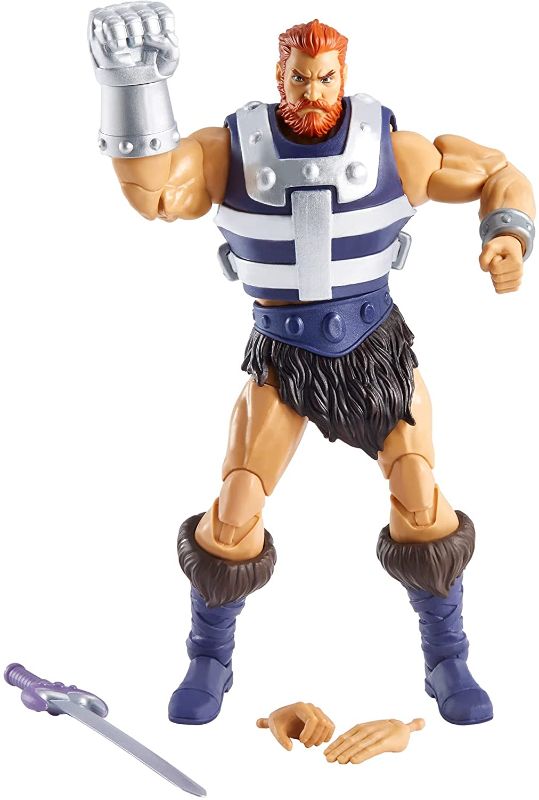 Photo 1 of Masters of the Universe Masterverse Fisto Action Figure with Accessories, 7-inch Motu Collectible Gift for Fans 6 Years Old & Up
