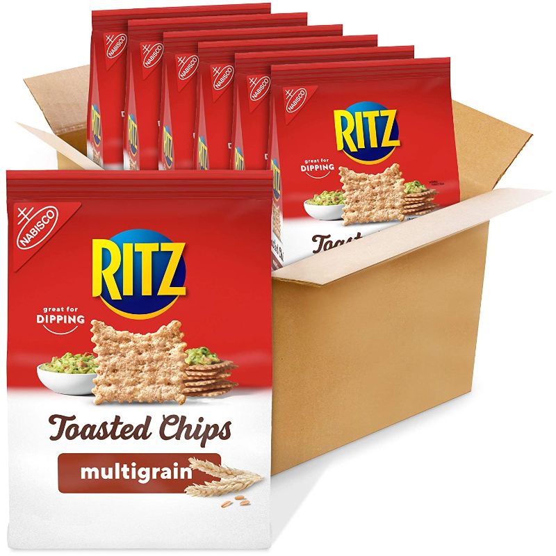 Photo 1 of Ritz Toasted Chips, Great Plains Multigrain, 8.1 Ounce (Pack of 6)
Best By 08/06/22