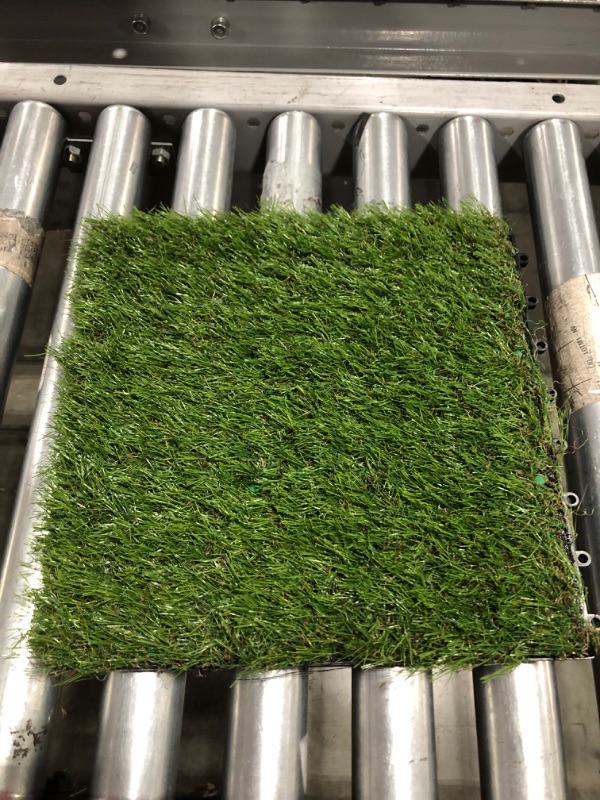 Photo 1 of 12x12 inch Artificial Grass with locking plates pack of 9