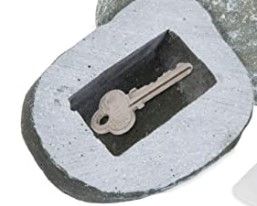 Photo 1 of  Hide-A-Key Stone Safe Gadget - Fake Rock Spare Key Hider - Weather Resistant Yard Decorations - Decorative Garden Stones
Visit the Bits and Pieces Store