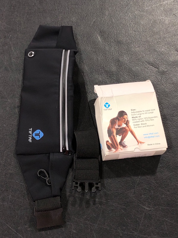 Photo 2 of Athletic Running Belt Keep Your Cell Phone Money and Key Safe Have a Hands-Free Workout. Men and Women Slim Light Weighted Waist Band Jogging