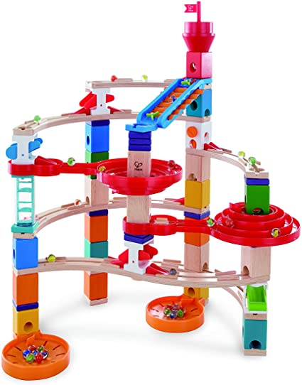 Photo 1 of Hape Wooden Quadrilla Super Spirals Marble Run| STEM Building Blocks Toy for Kids
OPEN BOX. PRIOR USE.