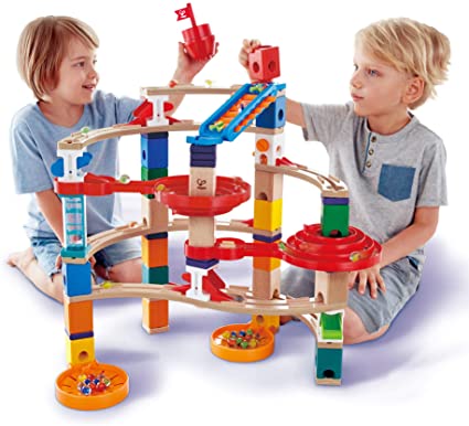 Photo 1 of Hape Wooden Quadrilla Super Spirals Marble Run| STEM Building Blocks Toy for Kids
OPEN BOX. PRIOR USE.