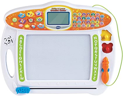 Photo 2 of VTech Write and Learn Creative Center , White. OPEN BOX, POWERS ON. 
