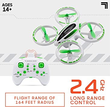 Photo 2 of SHARPER IMAGE 2.4GHz RC Glow Up Stunt Drone with LED Lights, Mini Remote Controlled Quadcopter with Assisted Landing, Small Plane for Kids and Beginners, Wireless and Rechargeable
OPEN BOX.