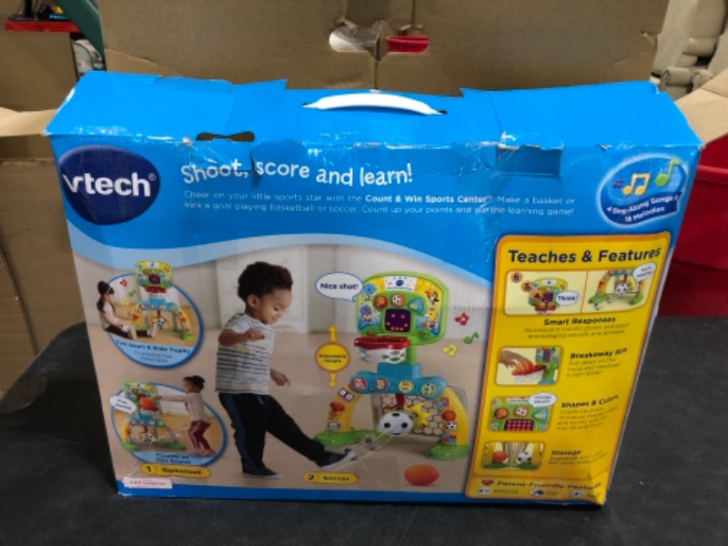 Photo 2 of VTech Count & Win Sports Center
OPEN BOX. PRIOR USE.