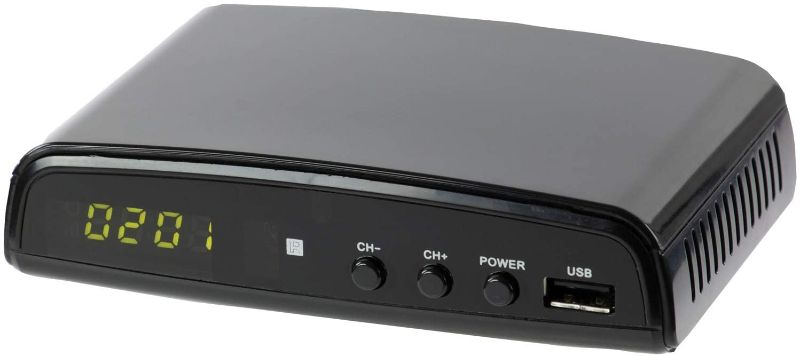 Photo 1 of QFX CV-103 Digital Converter Box W Ul Adapter, Black (B00WN5ZDVQ)
