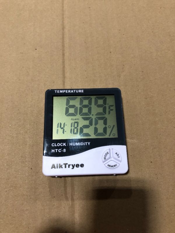 Photo 1 of AikTryee Thermometer, Temperature, Humidity Monitor