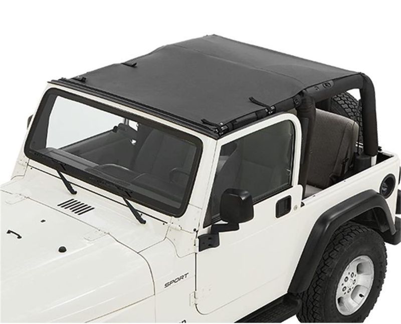 Photo 1 of Bestop 5240435 Black Diamond Sun Bikini Top for 1997-2006 Wrangler 4DR - Safari Style
