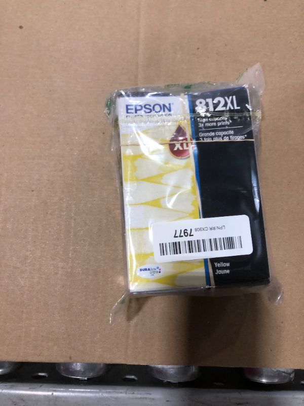 Photo 3 of EPSON T812 DURABrite Ultra Ink High Capacity Cyan Cartridge (T812XL220-S) for Select Epson Workforce Pro Printers 3 pk
 