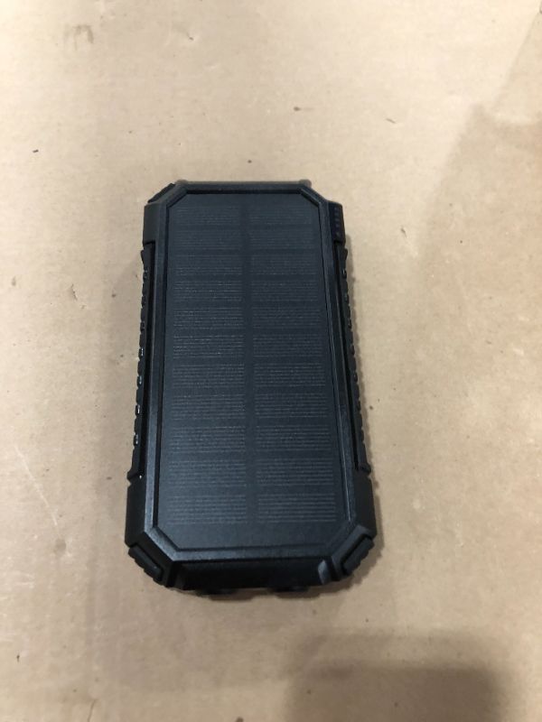 Photo 1 of Solar Powered Power Bank 3.0V Output 26800mAh