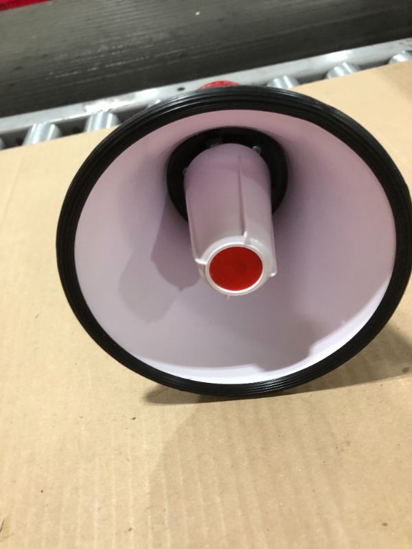 Photo 2 of Croove Megaphone Bullhorn | Bull Horn Loud Speaker with Siren for Kids and Adults | 30 Watt Lightweight Mega Phone | 800 Yard Range Megaphone with Siren & Cheering
