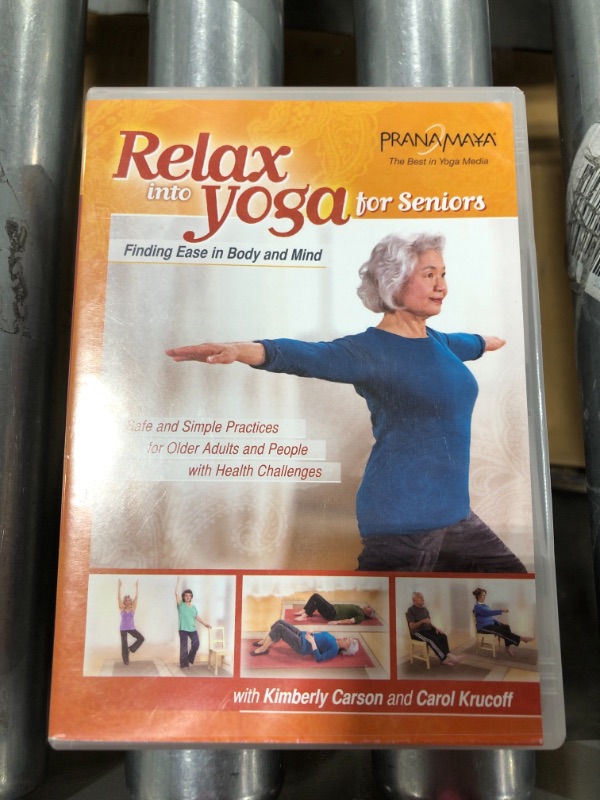 Photo 2 of Relax Into Yoga for Seniors - Safe and Simple Practices for Older Adults
OPEN PACKAGE, PRIOR USE.