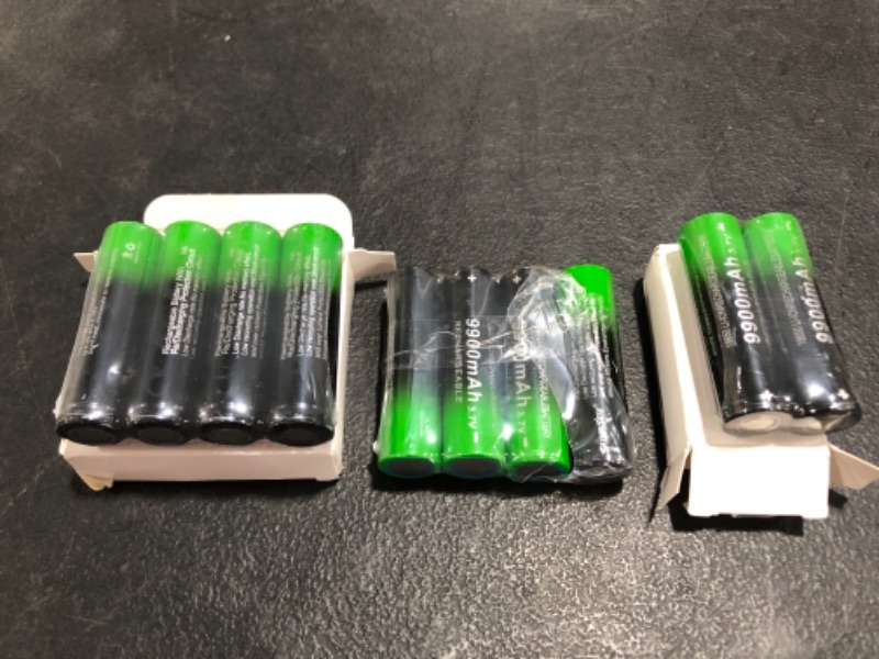 Photo 3 of DQGG 18650 Rechargeable Batteries for Electronic Devices Such as Headlights, flashlights, doorbells, Garden Lights, Toys, etc. Ships from The US. LOT OF 10 TOTAL. 
