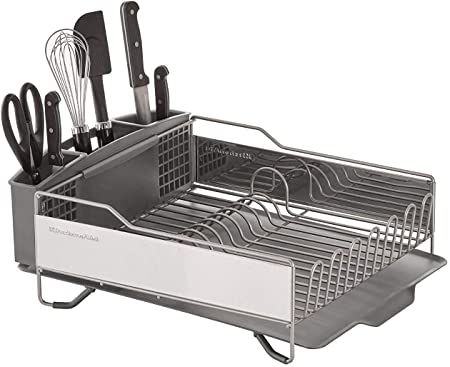 Photo 2 of 
KitchenAid Full Size Dish Rack, Light Grey
OPEN BOX.