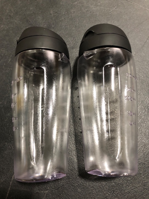 Photo 1 of 24OZ. WATER BOTTLES, PACK OF 2. CLEAR. 