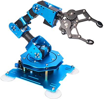 Photo 1 of xArm 1S Programming Desktop Robotic Arm with Powerful and Robust Intelligent Bus Servos Featuring Position and Voltage Feedback (Unassembled)
