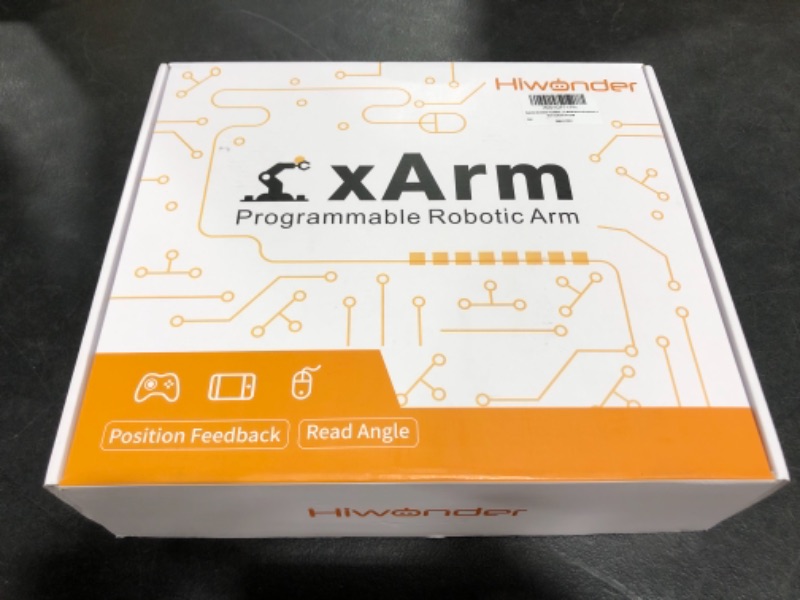 Photo 4 of xArm 1S Programming Desktop Robotic Arm with Powerful and Robust Intelligent Bus Servos Featuring Position and Voltage Feedback (Unassembled)
